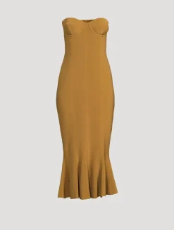 Corset Midi Dress