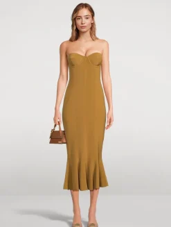 Corset Midi Dress