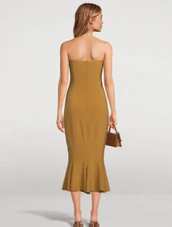 Corset Midi Dress