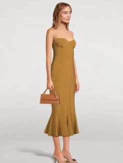 Corset Midi Dress