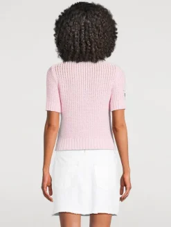 Cotton Mouliné Polo Shirt
