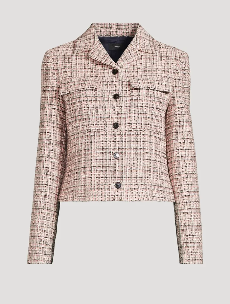 Cropped Tweed Jacket