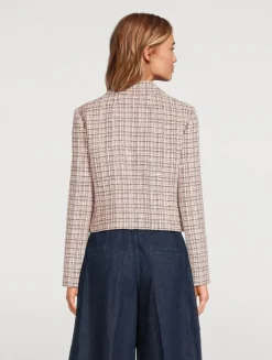 Cropped Tweed Jacket