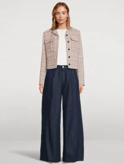 Cropped Tweed Jacket