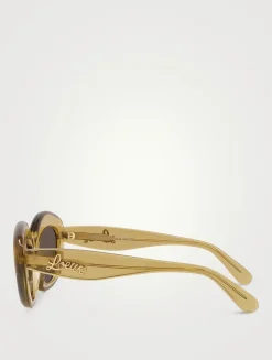 Curvy Cat Eye Sunglasses