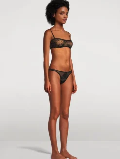 Dahlia Lace Thong