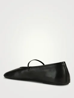 Dancerina Leather Ballet Flats