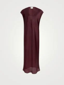 Darby Silk Organza Maxi Dress