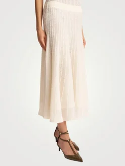 Dawn Knit Midi Skirt