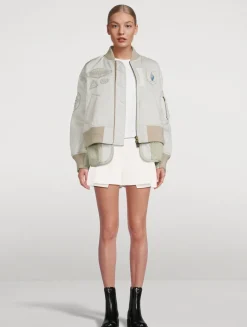 Denim Mix Skort