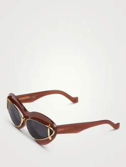 Double Frame Cat Eye Sunglasses