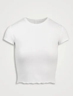 Drop Needle Pointelle Baby T-Shirt