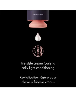 Dyson Chitosan™ Pre-Style Cream, Curly to Coily, Light Conditioning
