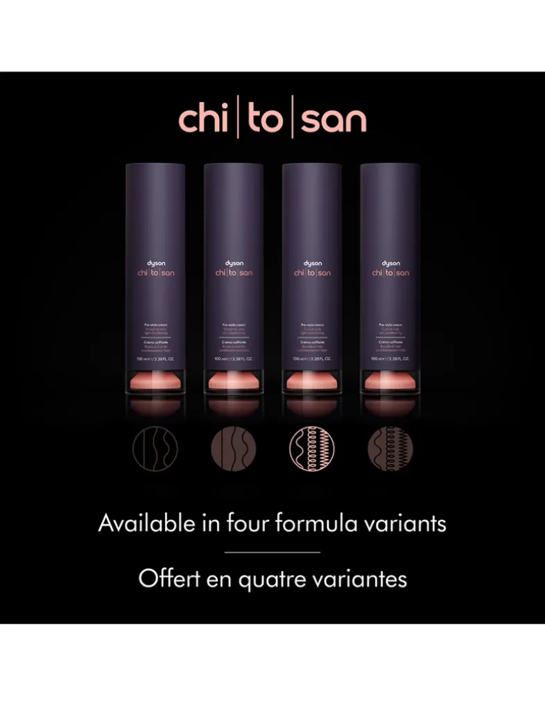 Dyson Chitosan™ Pre-Style Cream, Curly to Coily, Light Conditioning - The Refill