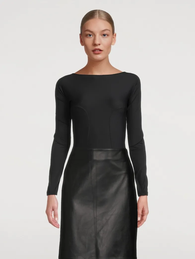 Echauffe Backless Bodysuit