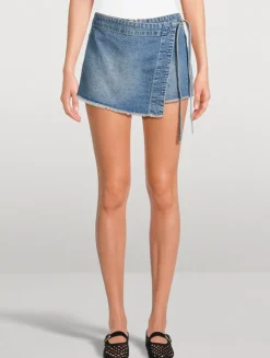Emmy Denim Skort