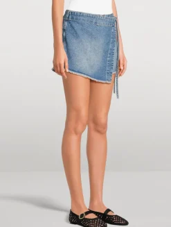 Emmy Denim Skort