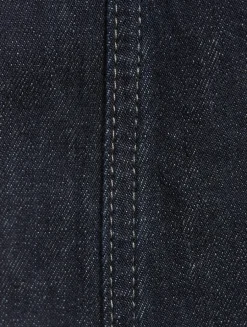 Esme Strapless Denim Midi Dress