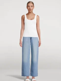 Essential Ribbed Tank Top