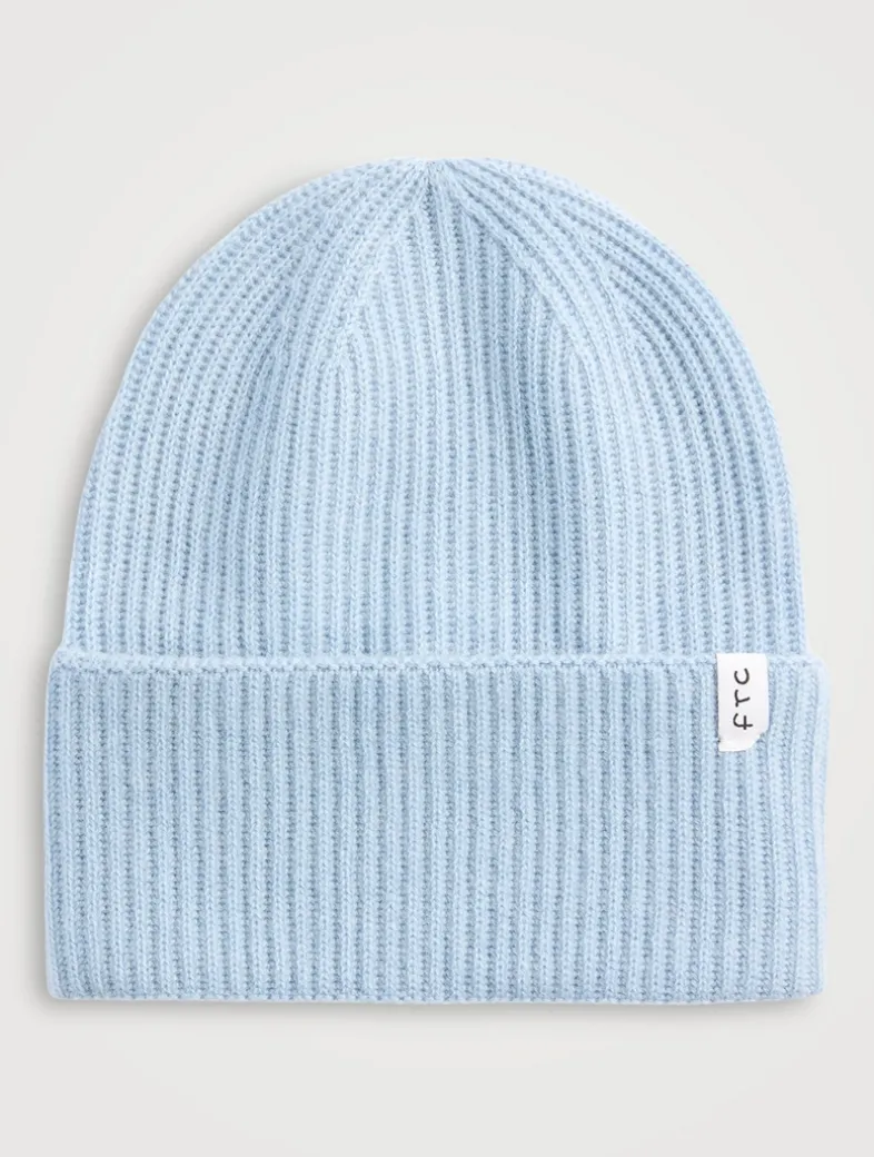 Fair Trade Cashmere Ribbed Toque