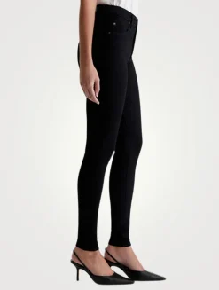 Farrah High-Waisted Skinny Jeans