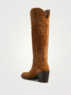Felix Suede Western Boots