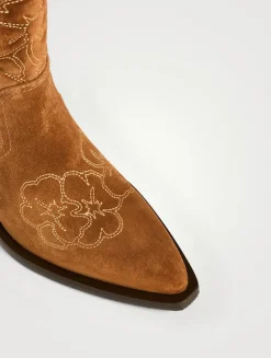 Felix Suede Western Boots