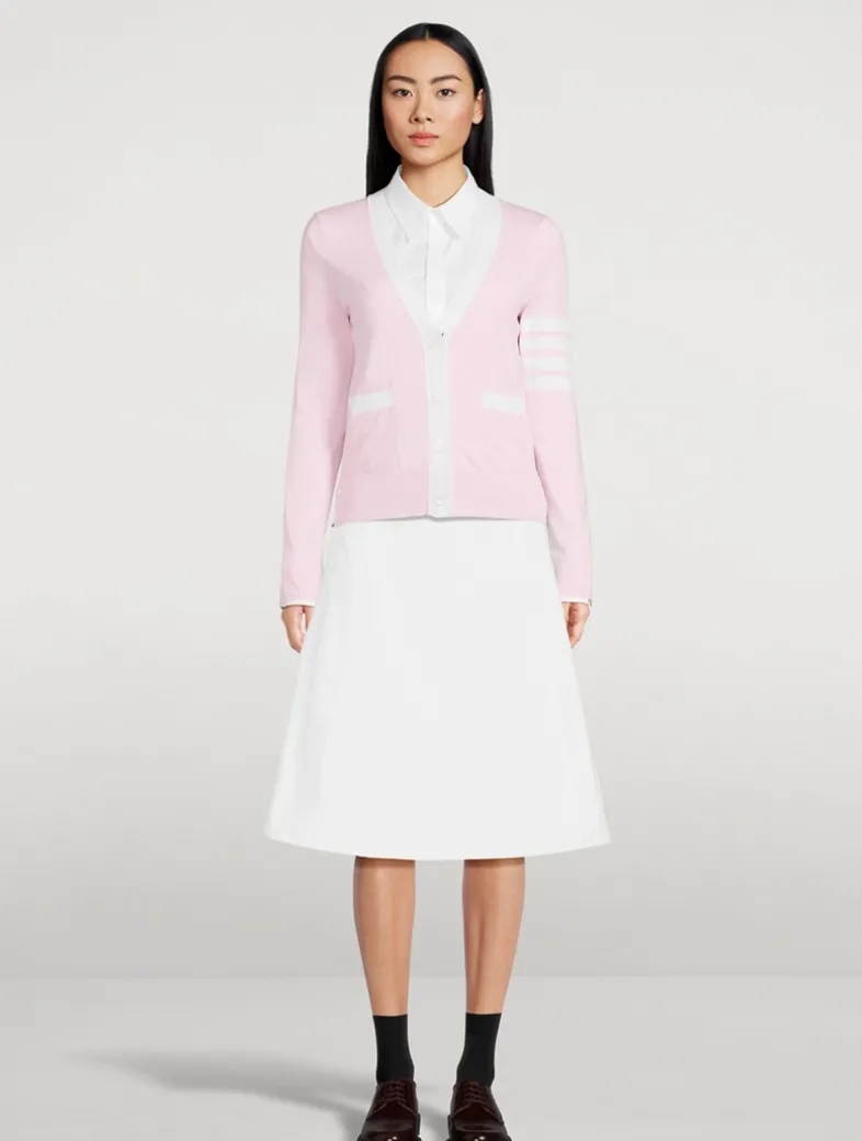 Fine Merino Wool Cardigan