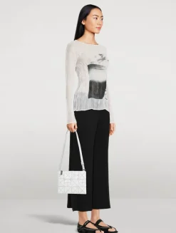 Font Crossbody Bag