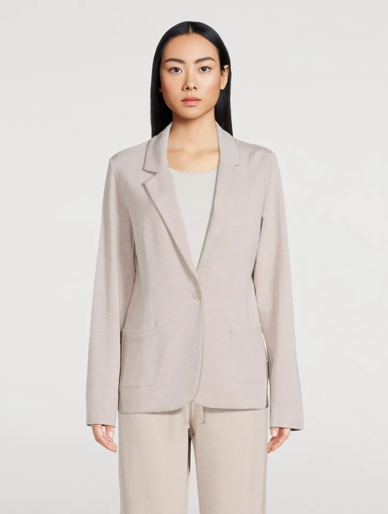 French Terry Blazer