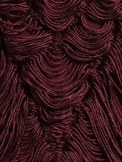 Fringe Midi Skirt