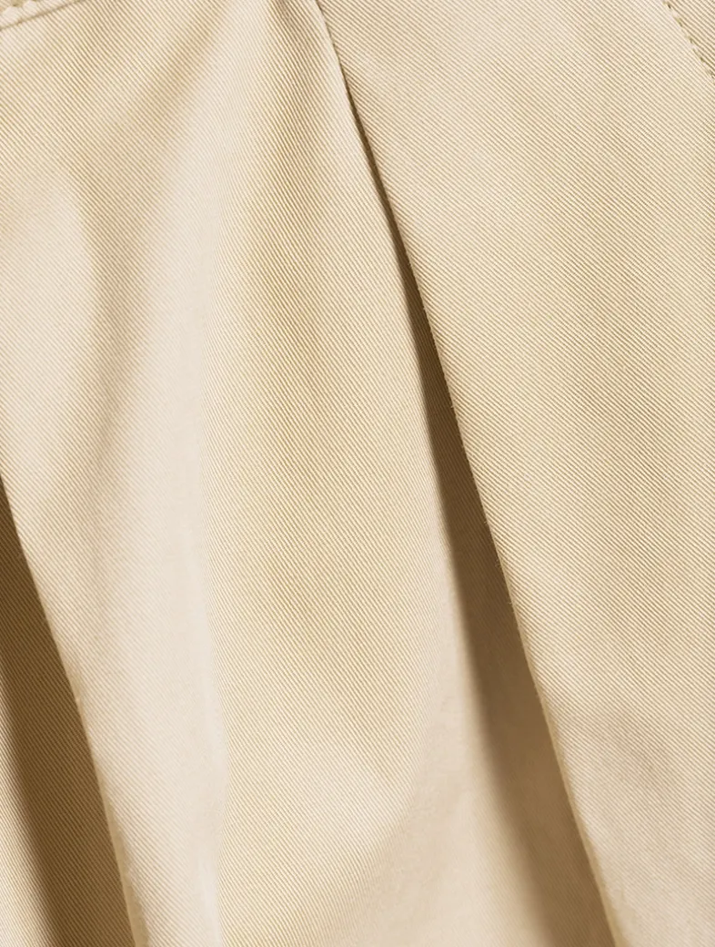 Gabardine Shorts