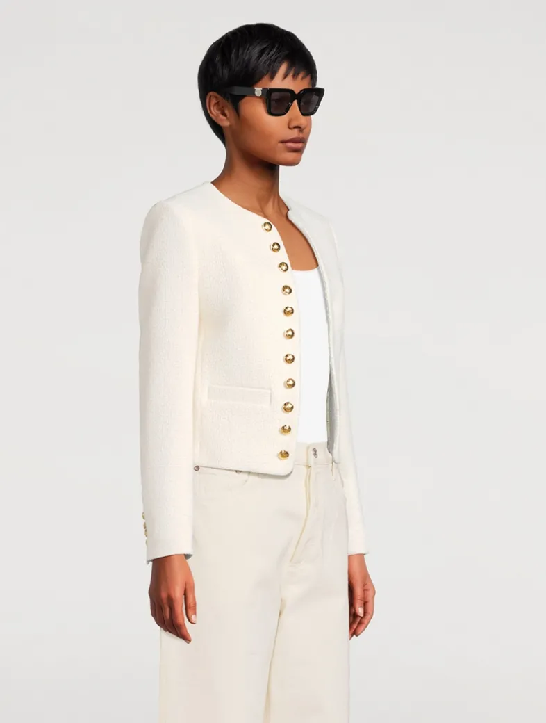 Gancini Hinge Square Sunglasses
