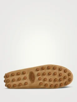 Gommino Bubble Suede Boat Shoes