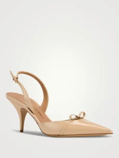 Gylla Patent Leather Slingback Pumps