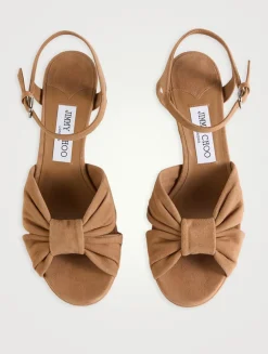 Heloise Suede Platform Sandals