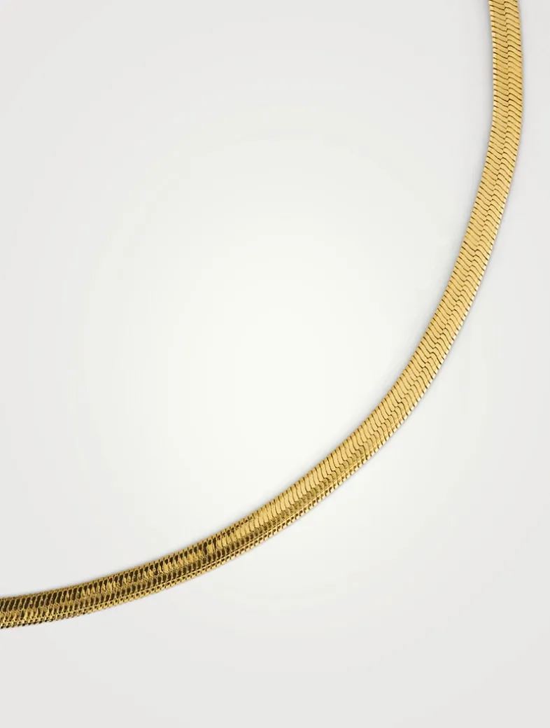 Herringbone Chain Necklace