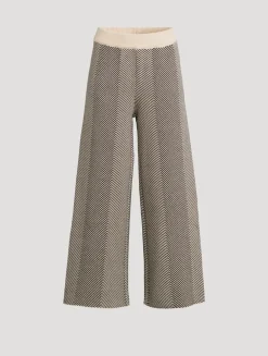 Herringbone Knit Pants