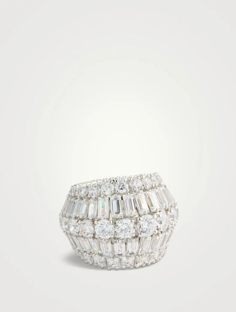 Hyperbola Cocktail Ring