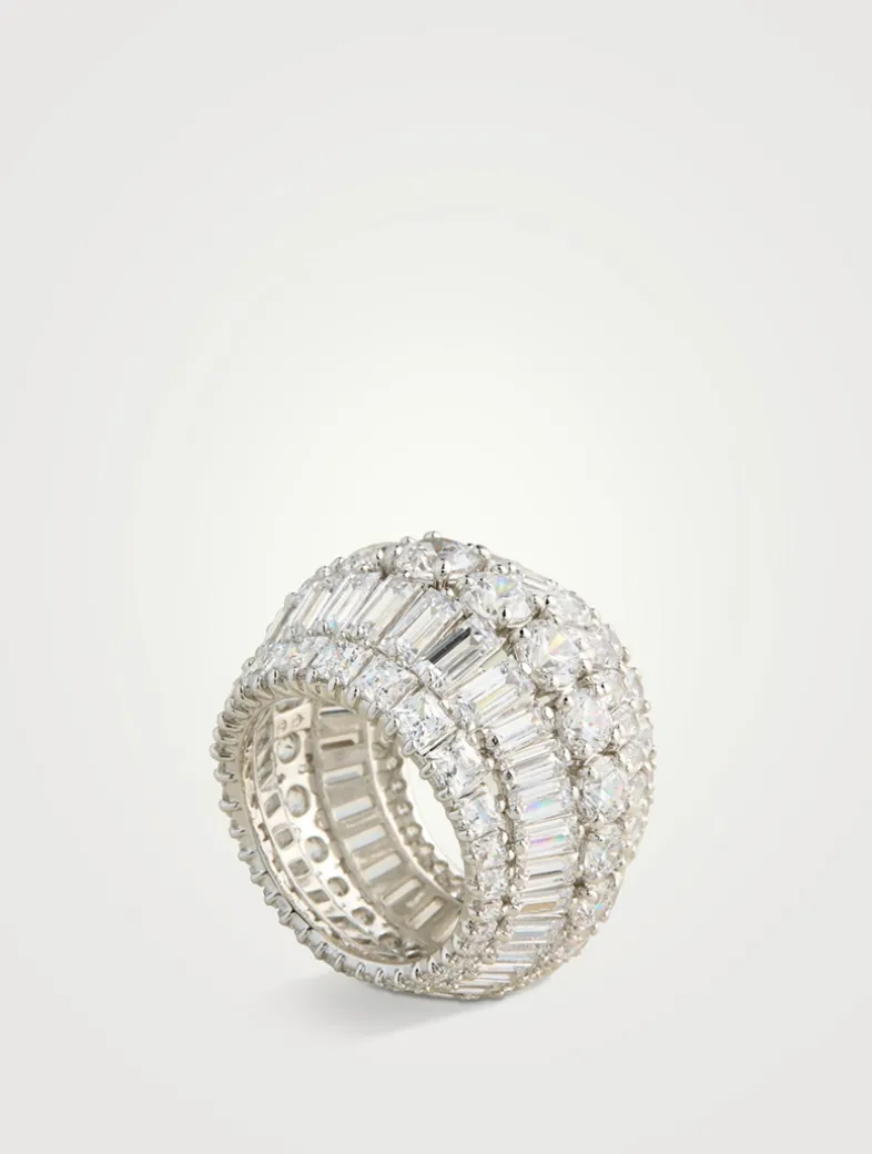 Hyperbola Cocktail Ring