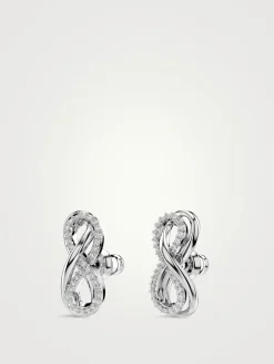 Hyperbola Crystal Stud Earrings