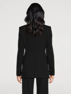 Iconic Stretch Wool Blazer