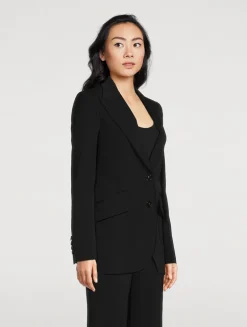 Iconic Stretch Wool Blazer