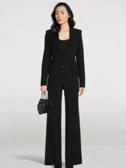 Iconic Stretch Wool Blazer