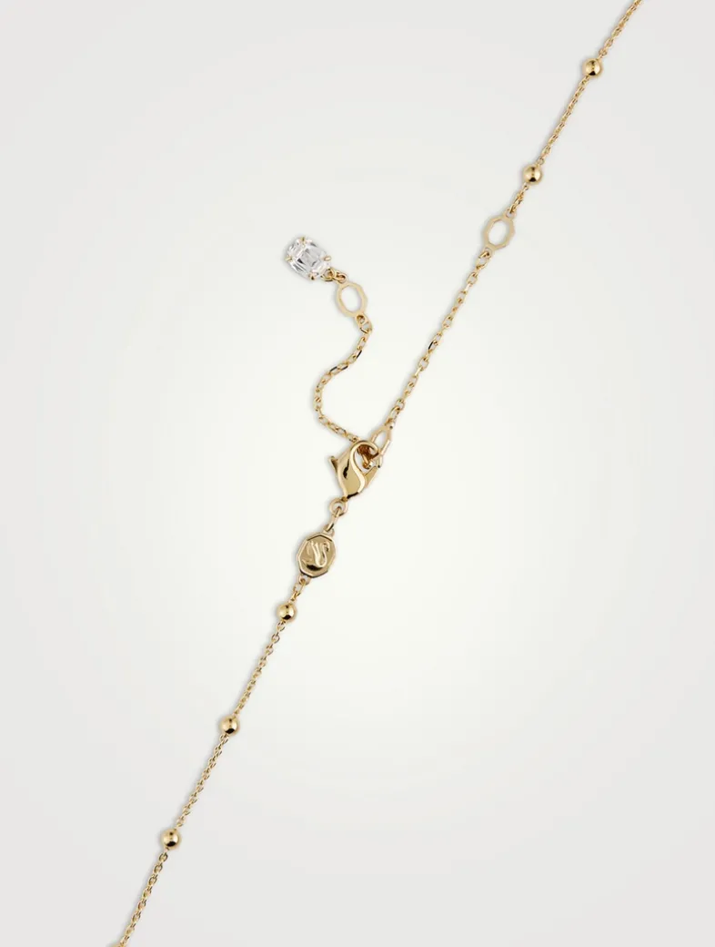 Imber Crystal Lariat Necklace