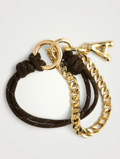 Initial A Bag Charm