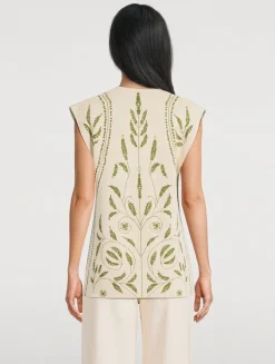 Isolt Jacquard Sweater Vest