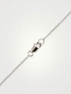Jac+Jo Silver Gothic Star Locket Necklace