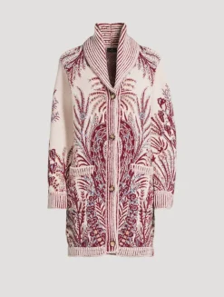 Jacquard Cardigan