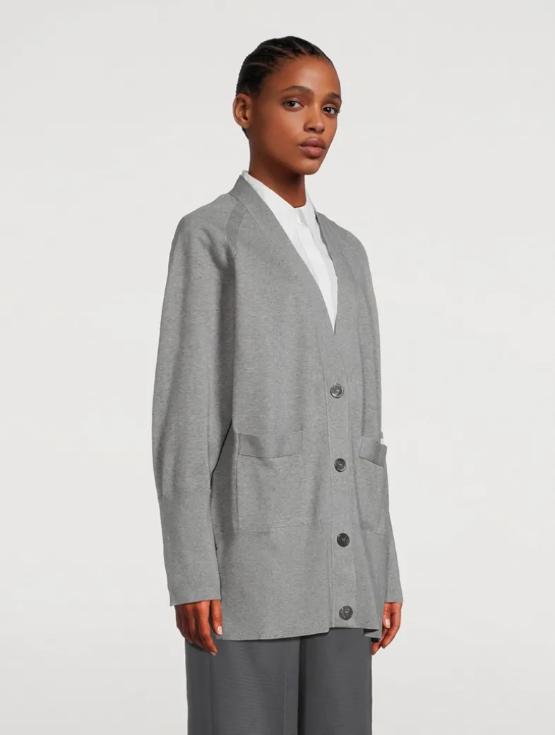 Jersey Stitch Cardigan